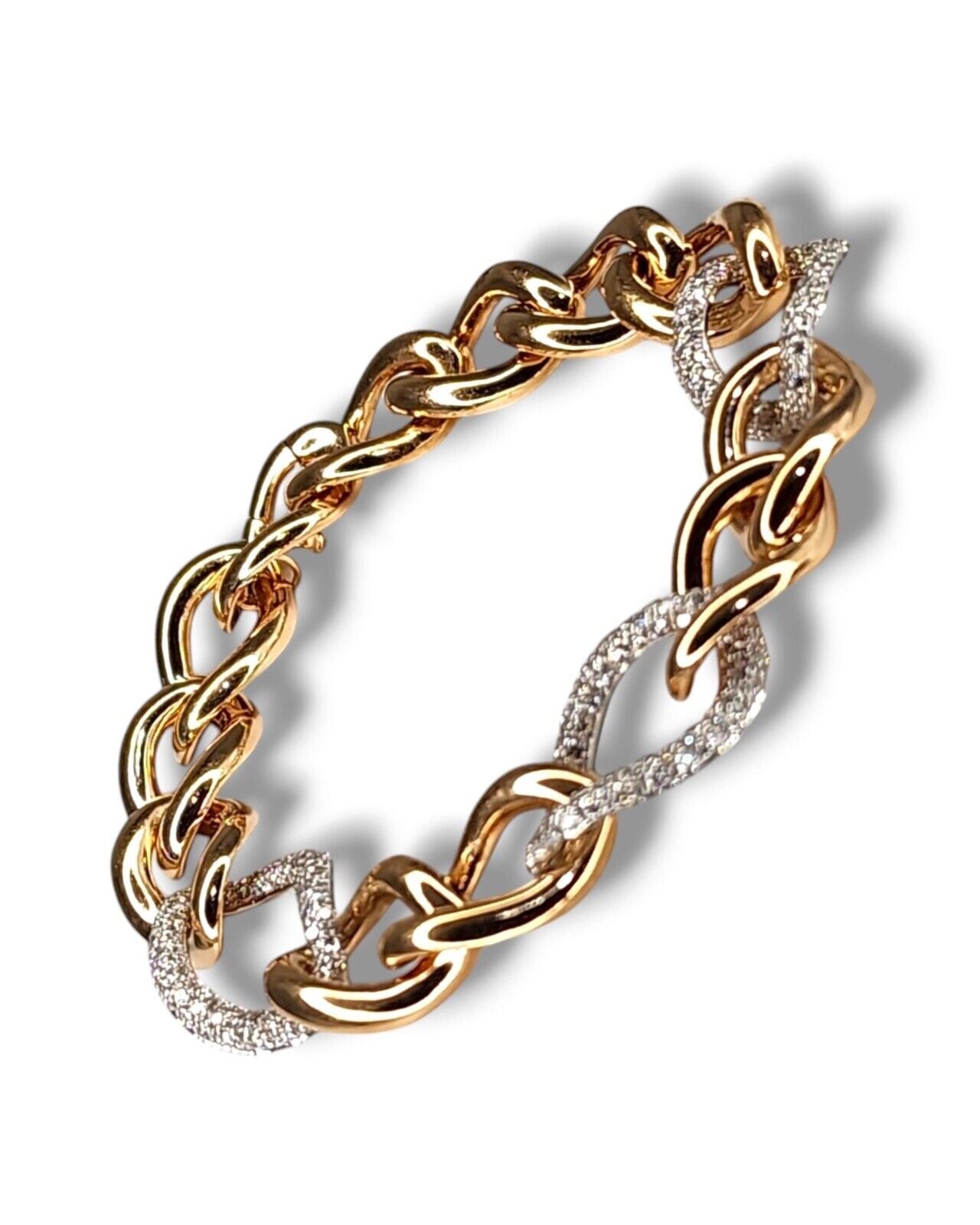 Beautiful 18k Gold & Diamond Bracelet. 1.50 Carats