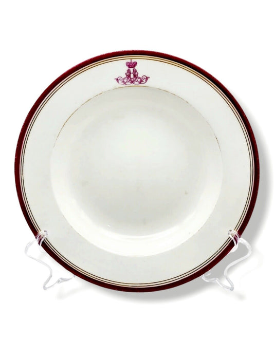 Russian Imperial Porcelain Factory  Dinner plate  Circa 1870