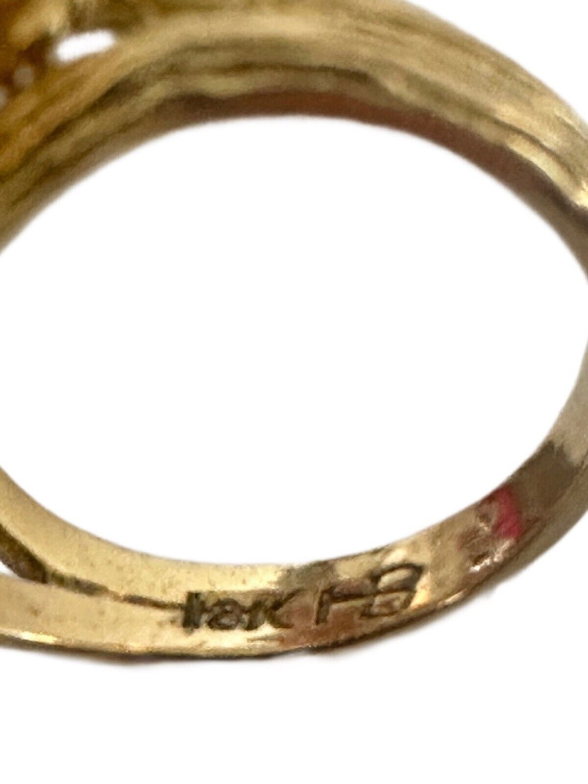 Vintage 18K Gold & Diamond Ring