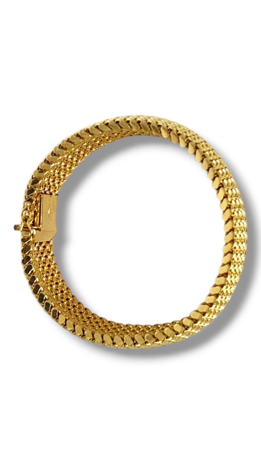 Amazing Italian Brev 14K Gold Bracelet 45 Grams