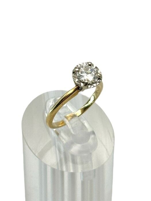 Gorgeous Vintage 14K Gold & Diamond Ring